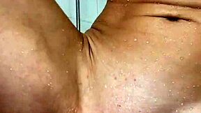Horny Petite Blonde Masturbates To Crazy Orgasm In Shower!