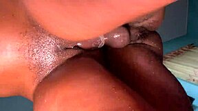 Young amateur bends over for monster cock doggystyle