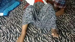 Hardcore Threesome With Big Black Cock In Desi House