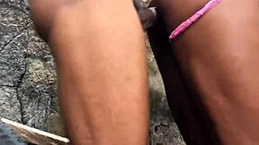 she begged me to fuck her hard and make her pussy talk outdoors