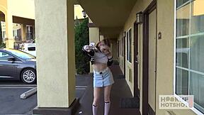 Collared Slut Victoria Gracen Rides A Raw