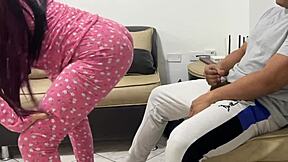 why is my stepdaughter twerking on my cock like that?