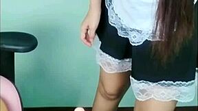 แม่บ้านสาวเอาเล่นดิลโด้ในห้องเก็บของ new241new lick dancing housewife pussy cunilingus assfucking cute anal toys babe pov