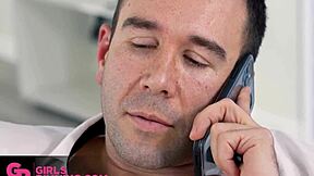 Super sexy Kyler Quinn rims her lover passionately, then gets fucked hard