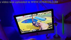 Petite pornstar with bubble butt takes big cock pov in California celebrity home tour!