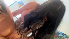 Caught gooning to goth step sister ~ trippi rose ~ household fantasy ~ scott stark