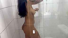 Sexo no banheiro depois da praia