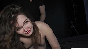 Eye Rolling Orgasms Dominate Submissive Teen Slut In Bedroom Doggystyle Quickie