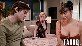 dee williams teaches stepson tyler and lilith sweet anal in threesome 😈🍑