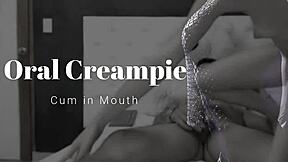 Curvy cute teen swallows cum in hot hookup