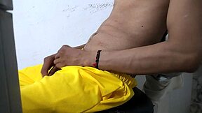 Whoa, this horny latino guy pulls out his big dick for some kinky fun 😏