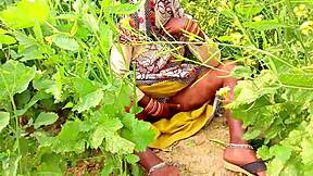 indian aunty's tough outdoor experience