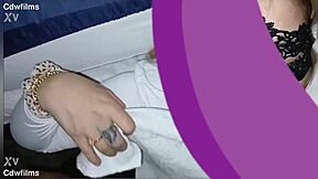 Petite Tatted White Girl Delivers Quick Blowjob Leading to Massive Facial Cumshot from Big Black Cock