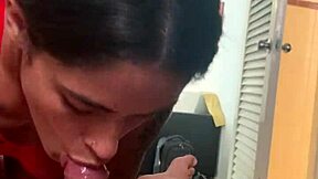 girlfriend, why are you sucking my cock so eagerly like a teen latina slut?