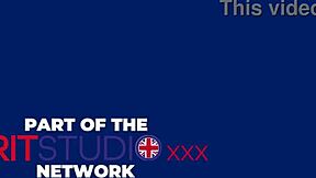 Ellie and Victoria milk a guy's cock at gloryhole 😏💦 Their uniforms get covered in cum during first time ffm!