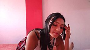 fucking my stepsister in hot hotel room while she wears sexy little skirt for pov doggystyle action