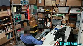 Shoplifting teens fuck security guard to skip jail time?