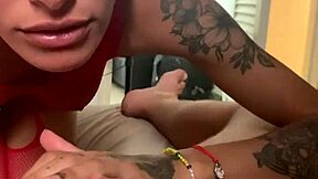 girlfriend, why are you sucking my cock so eagerly like a teen latina slut?