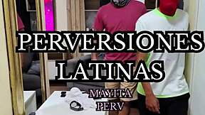 What starts as introducing my girlfriend to my stepdad turns into us fucking her and making her swallow his load