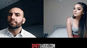 Does Horny Stepdaughter Get Naughty on Video Call with Stepdad?