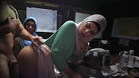 Hey cutie you're making me orgasm by sneaking into the military base like this!