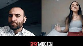 Does Horny Stepdaughter Get Naughty on Video Call with Stepdad?