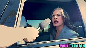 Politician step moms take charge to discipline their pervy step sons in a wild group session.