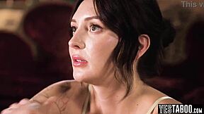 two horny handymen take turns railing bisexual clients big ass petite 18+ milf wife in threesome anal and pussy licking