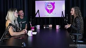 Chatting about Jujube Delícia's wild Bora Cast moments with Bruna Carlos - part 2 on Sheer Red 😏