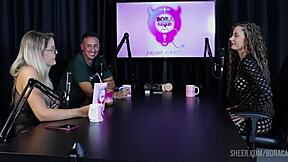 Chatting about Jujube Delícia's wild Bora Cast moments with Bruna Carlos - part 2 on Sheer Red 😏