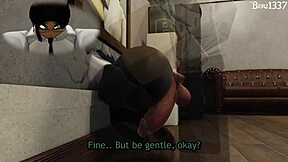 Full The Office With Passionate Quickie Fuck From Behind.