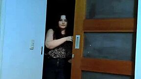 Why is this cute chubby girl riding your cock in her bedroom?