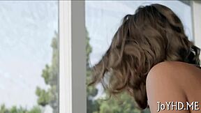 Damn, This Horny J Slut Rides That Hard Strapon Until Explosive Orgasm Hits!