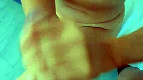 perfect titties on tanned college desi get blowjob handjob and creampie action