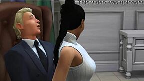 kim k's presidential pussy sex leaves me craving more intense office encounters