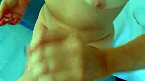 perfect titties on tanned college desi get blowjob handjob and creampie action