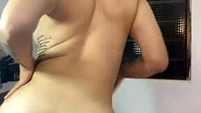 Hey, check out this beautiful young 18+ woman showing off her big tits in a solo session