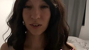 i'm rubbing my step-sister's big tits during massage to make them grow even bigger and wetter