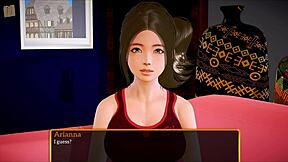 In the ongoing story of My New Family episode 367, a redhead teen engages in family game adventures with new relatives and challenges.