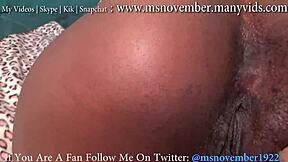 Curvy Ebony Butt Farting In Pov For Fans Craving Rough Femdom Ass Worship