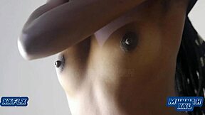 Horny Becca rides black cock in blowjob compilation leaving cum everywhere