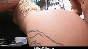 Strict mall officer conducts strip search on shoplifters at work