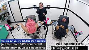 Yesenia youso gets her shaved pussy blasted with cum right in front of her step sister