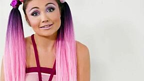 Petite Adria Rae Takes Monster Cock Proudly