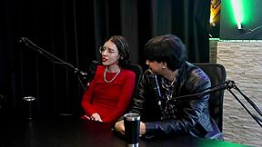 Yastrixx Exhibits in Sheer Red Lingerie After Responding to Sucking Sitting and Passing Challenge