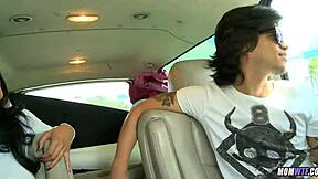 I love sucking that big cock in the back of my SUV.