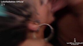 Hey, those big booty black girls are totally taking on that massive big dick goon in a wild session