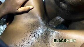 i fucked that african teen housemaid from behind and creampied her