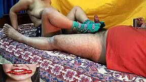 Desi bhabhi cheats on husband with tight pussy deepthroat for sons friend