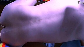 Why did the college student end up having a passionate night with her classmate?